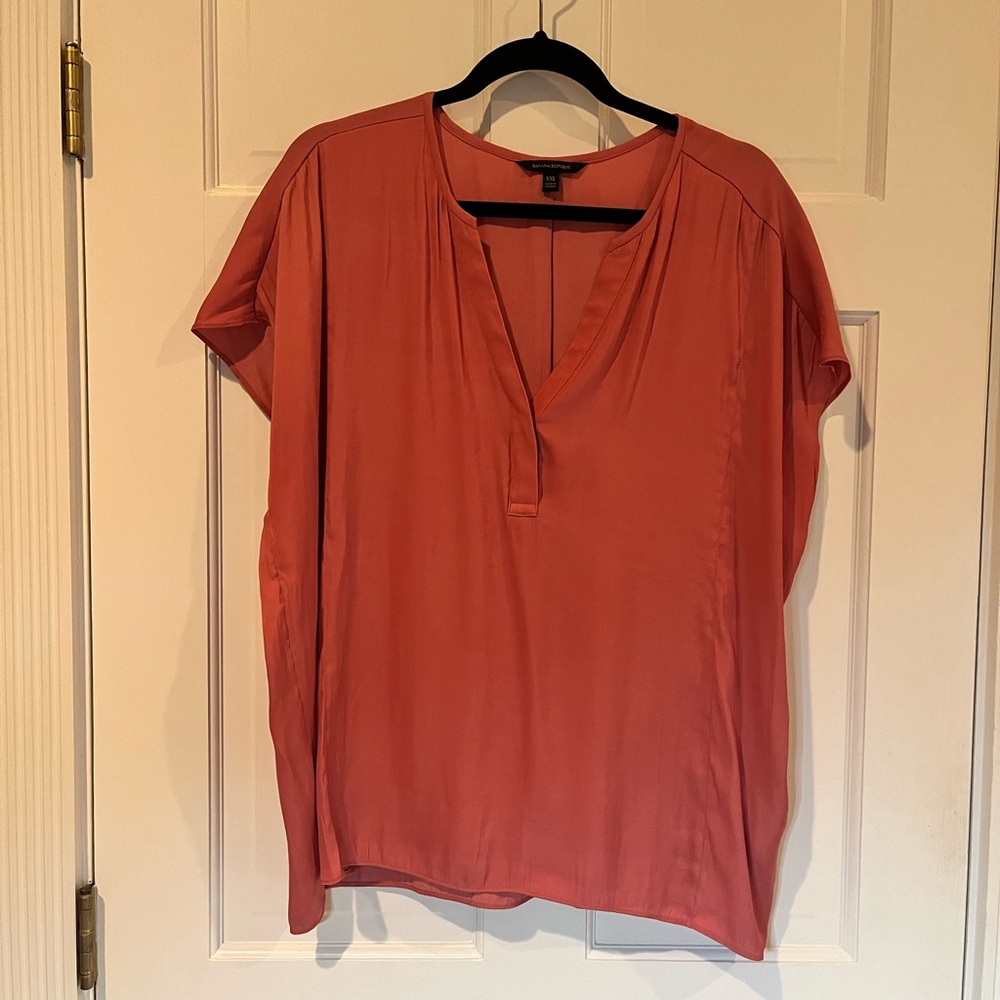 Banana Republic Short Sleeve Dolman Blouse